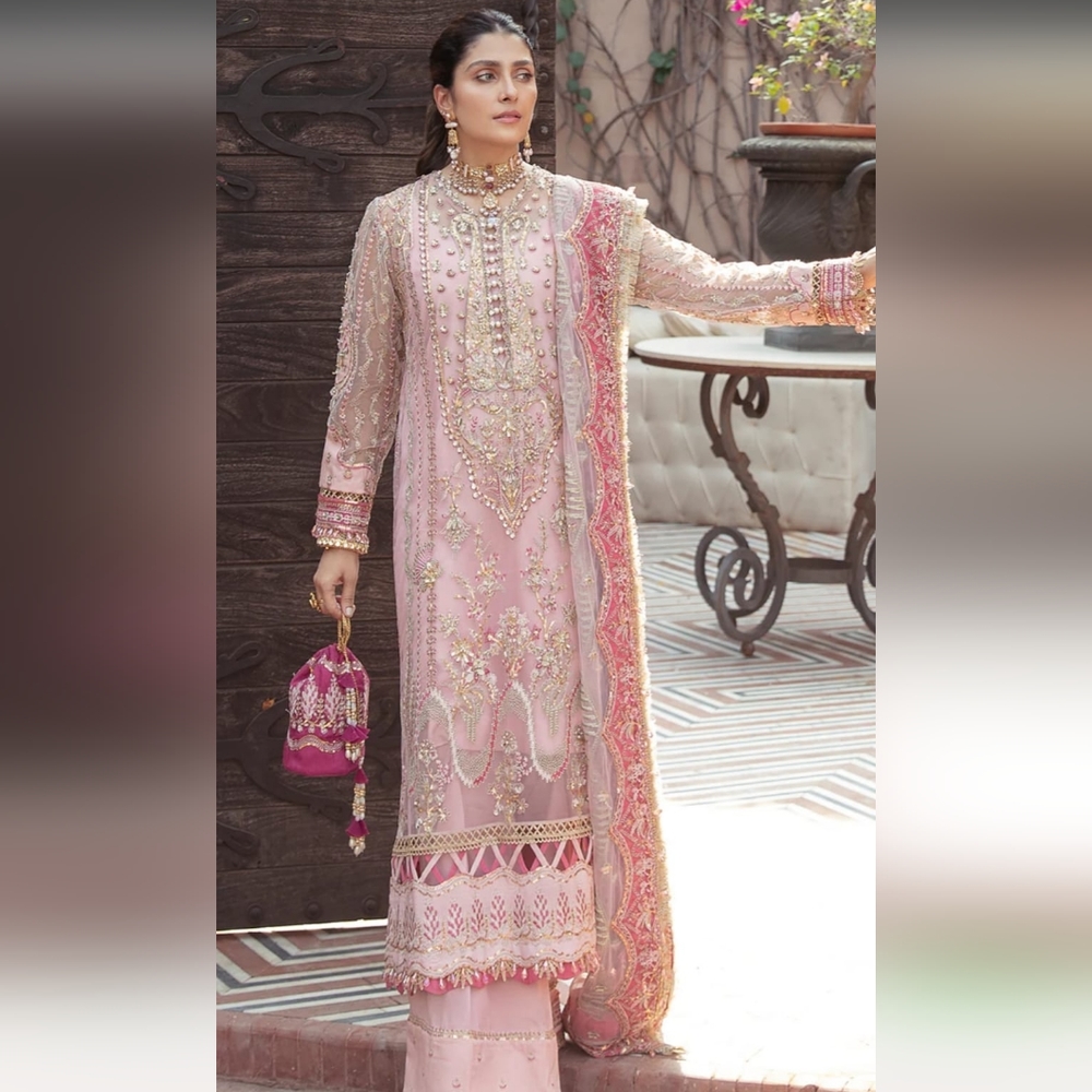 COPY - Afrozeh Inayat, Custom Size, Powder Pink color